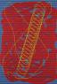 Projektion für einen unruhigen Denker - 100x70 cm - Acryl/Leinwand - 2002
