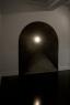 Here Comes the Sun ,2011, wall paint, embedded light Dimensions variable / site specific